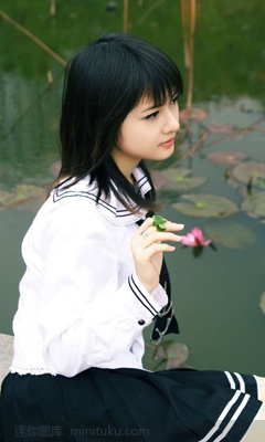 清纯美丽的学生妹 16322)
