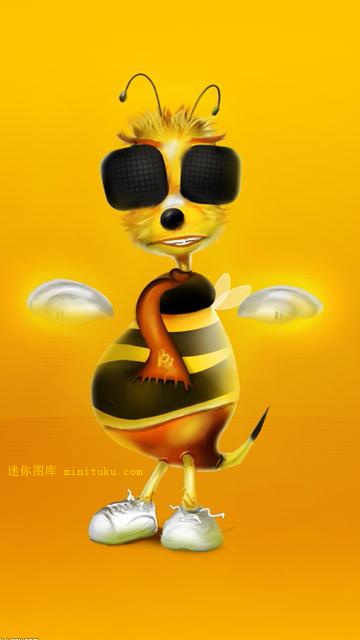 可爱的小蜜蜂 16625)