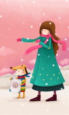 240x400韩国插画家echi精品绘画集 16711)