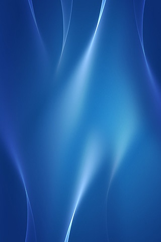 iPhone4蓝色镜面炫彩壁纸 16740)