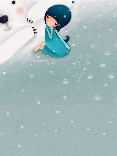 韩国插画家echi作品480x640壁纸 16815)