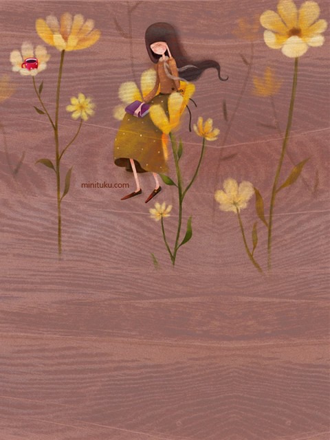 韩国插画家echi作品480x640壁纸 16811)
