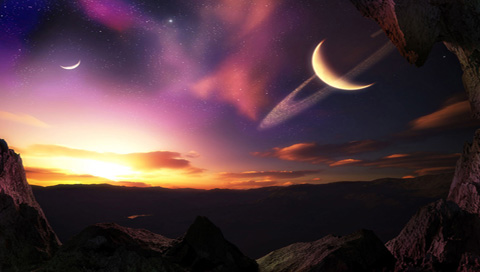 梦幻宇宙星空美图 16841)