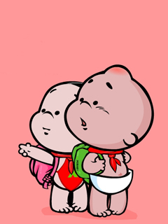 经典动画人物小破孩可爱手机图 16965)