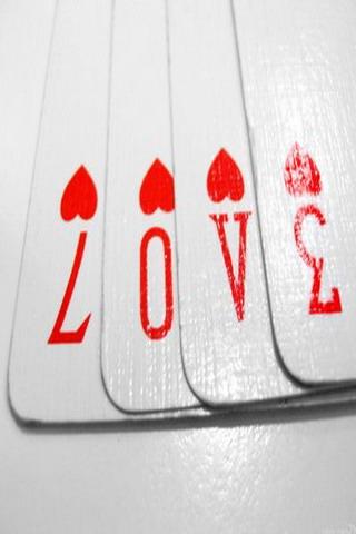 扑克牌红心LOVE 17722)