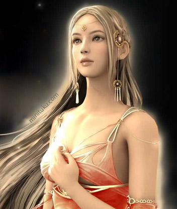 《神泣》中的性感光明与黑暗女神 17928)