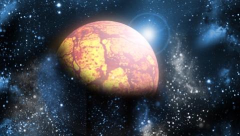 漂亮的星空星球壁纸 17999)