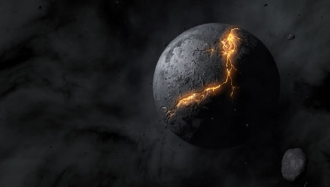 漂亮的星空星球壁纸 18000)