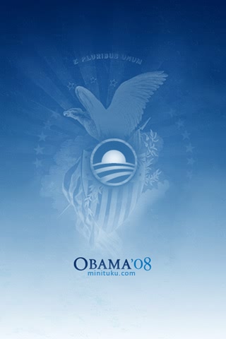 奥巴马帅图和其OBAMA标识 18101)
