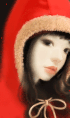 闪动的小女生韩国风格手机动态图片 18393)