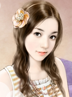 插画名家丁琳手绘美女手机壁纸 19052)