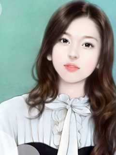 插画名家丁琳手绘美女手机壁纸 19051)