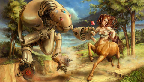 细腻奇幻风格绘画美图集 19098)