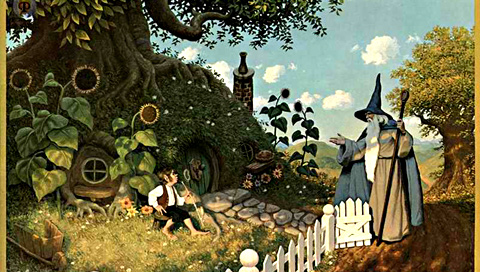 奇幻风格欧美绘画PSP壁纸 19115)