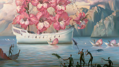 奇幻风格欧美绘画PSP壁纸 19113)