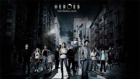 科幻片《英雄Heroes》精美PSP壁纸 19206)