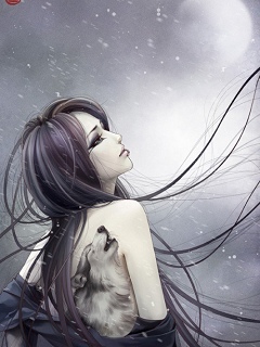 女插画师小白华丽女性插画作品 19791)