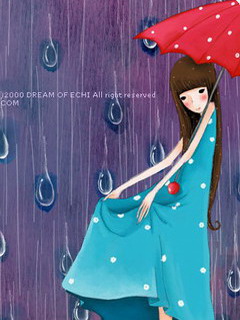 echi插画作品手机壁纸七 20008)