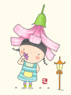 可爱韩国圆脸娃娃手机动态图 20618)