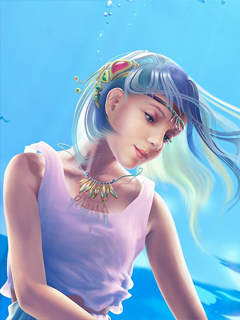 大师Kagaya奇幻插画之美丽天使人物 20729)