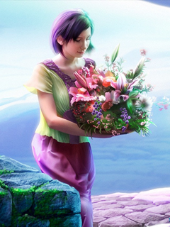 大师Kagaya奇幻插画之美丽天使人物 20726)