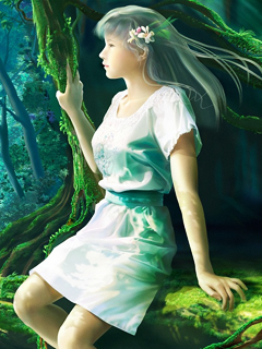 大师Kagaya奇幻插画之美丽天使人物 20725)