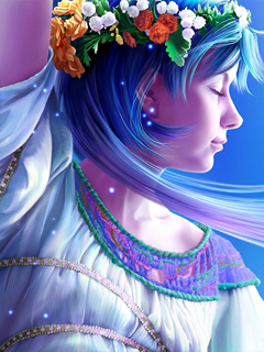 大师Kagaya奇幻插画之美丽天使人物 20731)