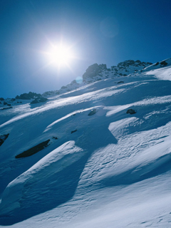 美丽的雪山风景 20787)
