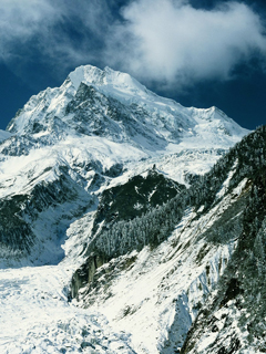 美丽的雪山风景 20784)