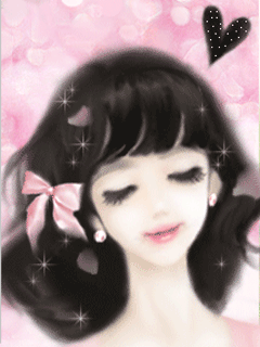 可爱小女生手机动态图片 20895)