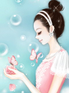 可爱小女生手机动态图片第1页