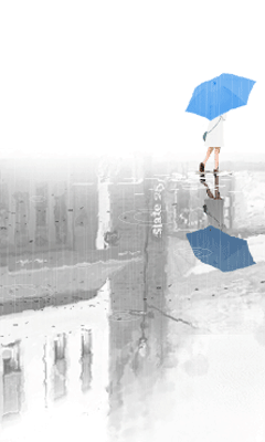 意境浓厚的远景绘画动态图片 22035)