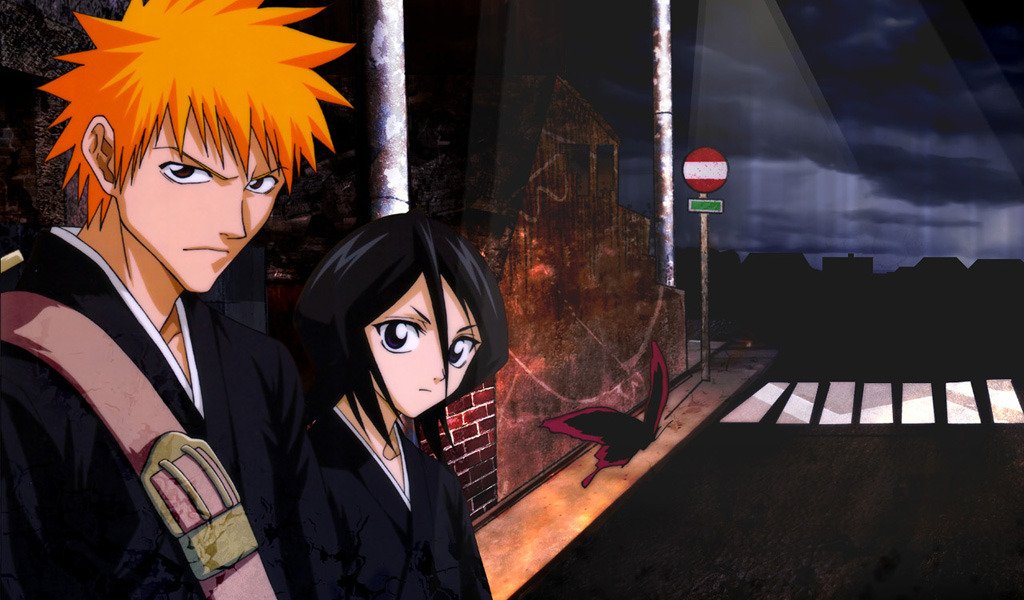 死神BLEACH1024x600上网本壁纸 22044)