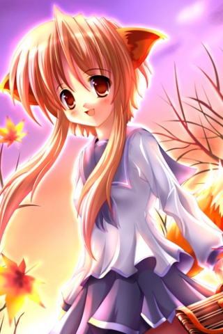 唯美动漫，可爱猫女 22319)