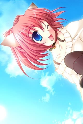 唯美动漫，可爱猫女 22318)