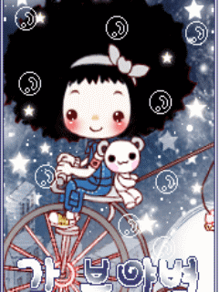 清纯少女动态非主流图片 22447)