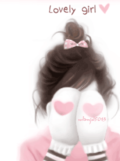 清纯少女动态非主流图片 22454)