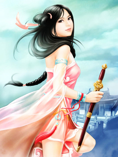 美女插画传说中的神仙姐姐！ 23327)