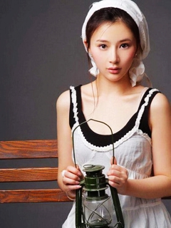 美丽俏佳人熊乃瑾手机图片 23486)