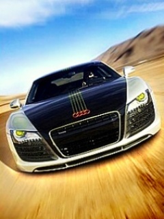 240x320奥迪R8跑车手机图片 23760)