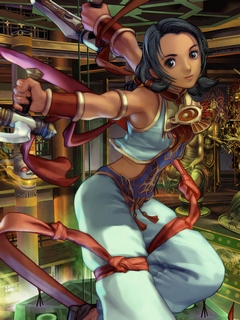 游戏中的古代女侠精美手机图片 23835)