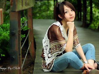 好清纯的90后美女手机图片 24104)