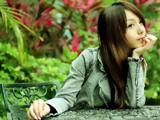 好清纯的90后美女手机图片 24105)