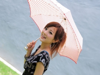 花一样的美少女果子户外写真全集 24171)