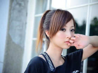 花一样的美少女果子户外写真全集 24167)