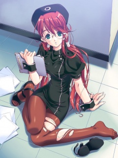 动漫护士美眉手机图片 24709)