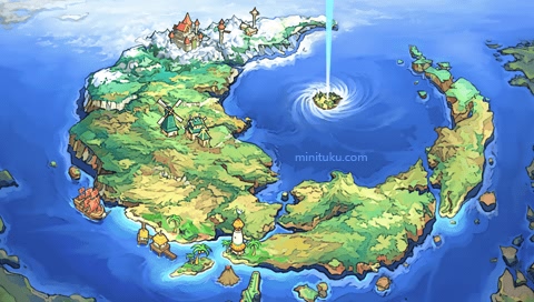 最具绿色概念的游戏《魔法飞球》唯美场景PSP壁纸 24805)
