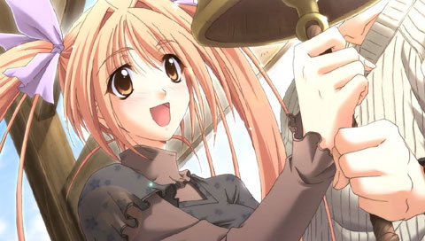 《秋之回忆》漂亮动漫美少女壁纸 24861)