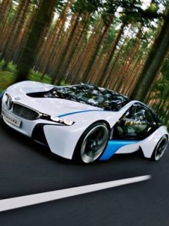宝马概念跑车Bmw Efficient Dynamic手机图片 25472)