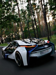 宝马概念跑车Bmw Efficient Dynamic手机图片 25474)